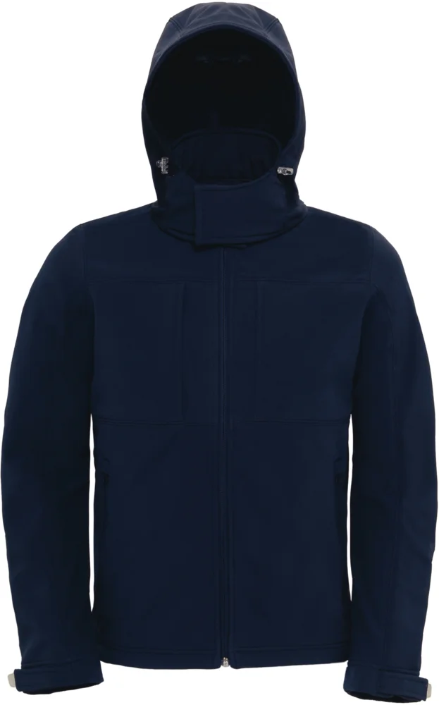 Men's 3-Layer Hooded Softshell Jacket