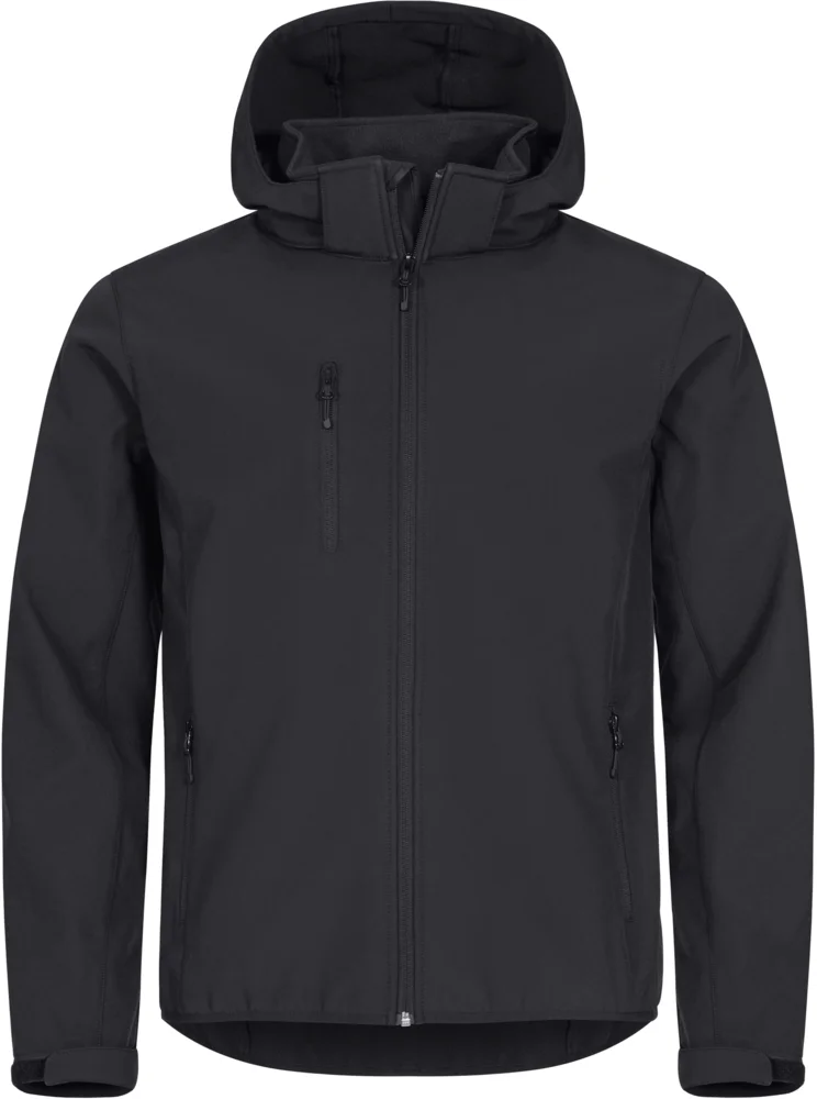 Herren 3-Lagen Kapuzen Softshell Jacke