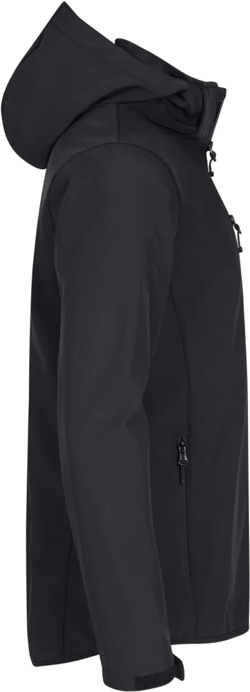 Herren 3-Lagen Kapuzen Softshell Jacke