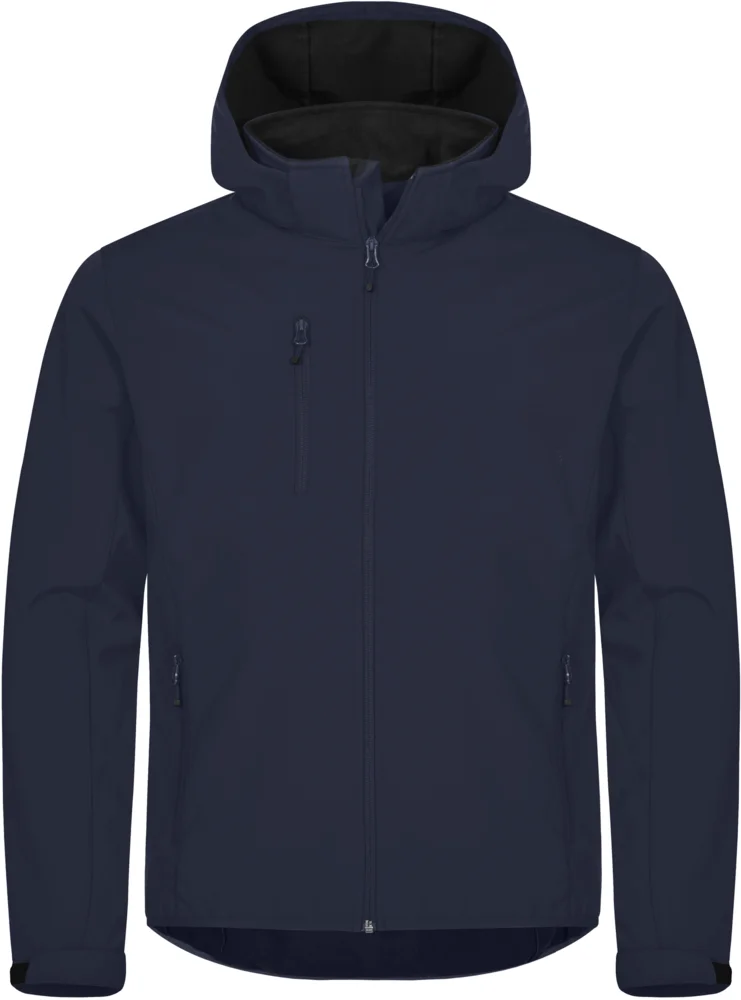 Herren 3-Lagen Kapuzen Softshell Jacke