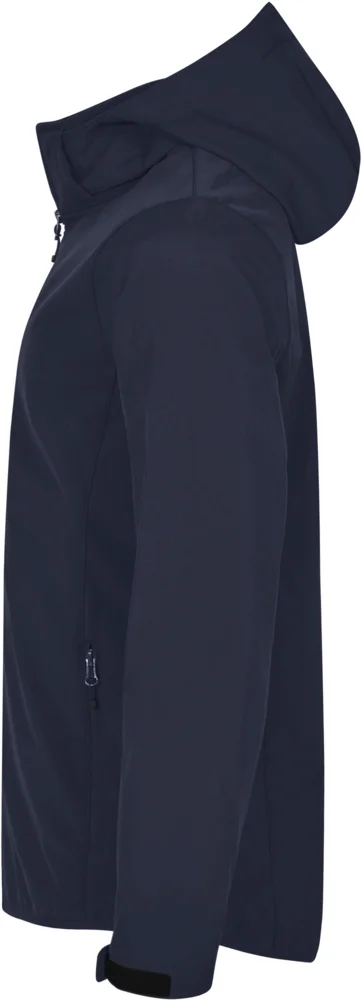 Herren 3-Lagen Kapuzen Softshell Jacke