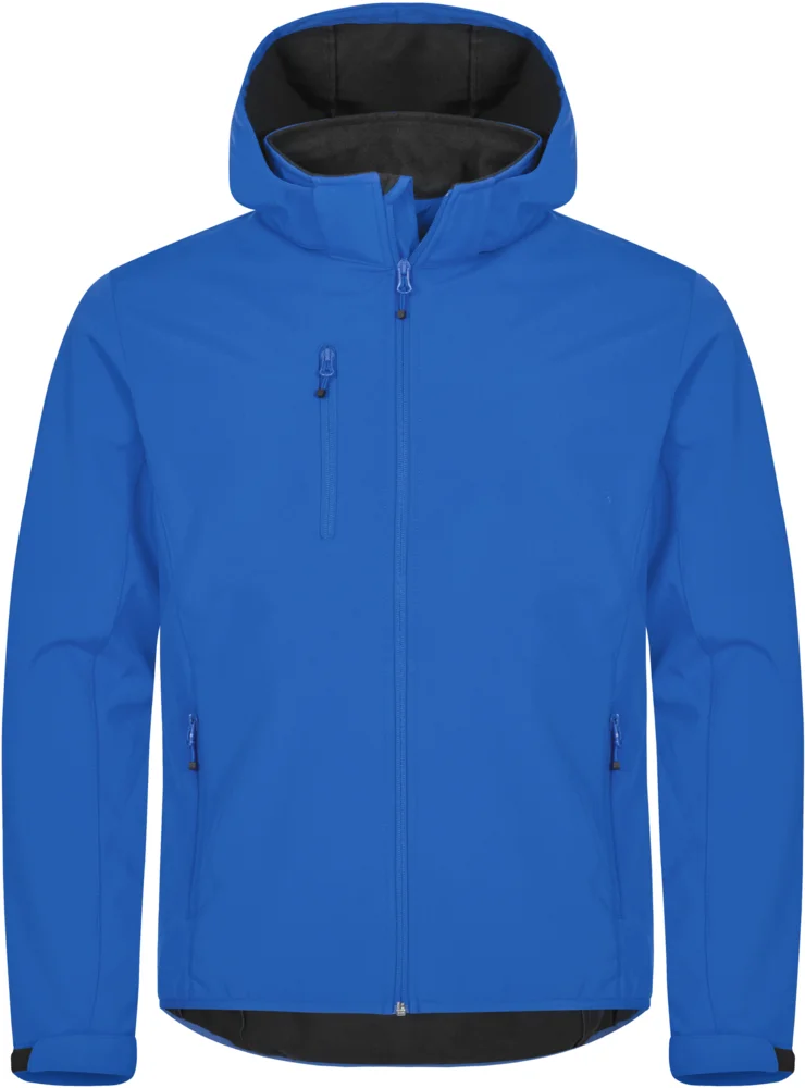 Herren 3-Lagen Kapuzen Softshell Jacke