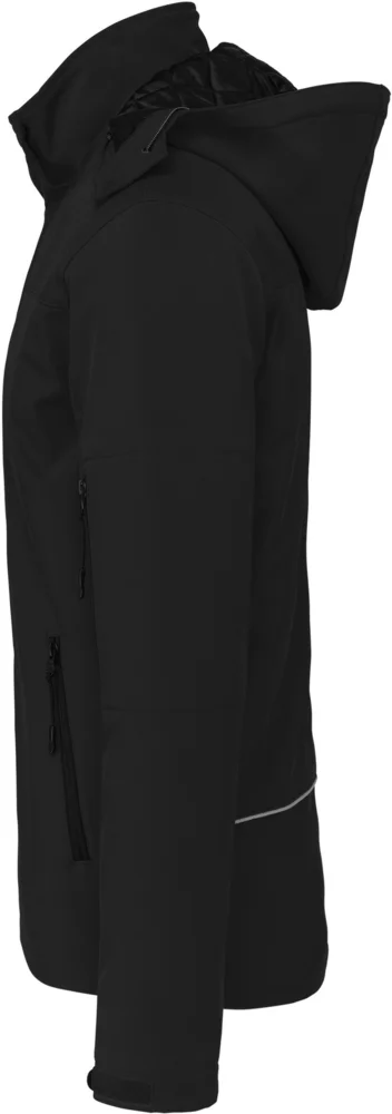 Herren 3-Lagen Kapuzen Softshell Parka