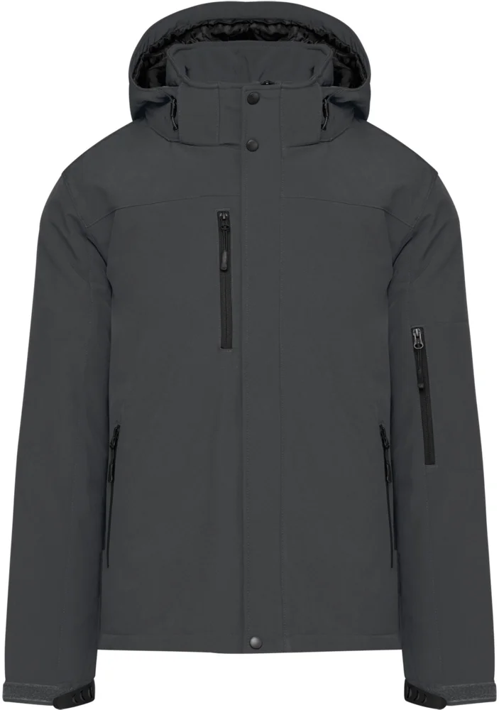 Herren 3-Lagen Kapuzen Softshell Parka
