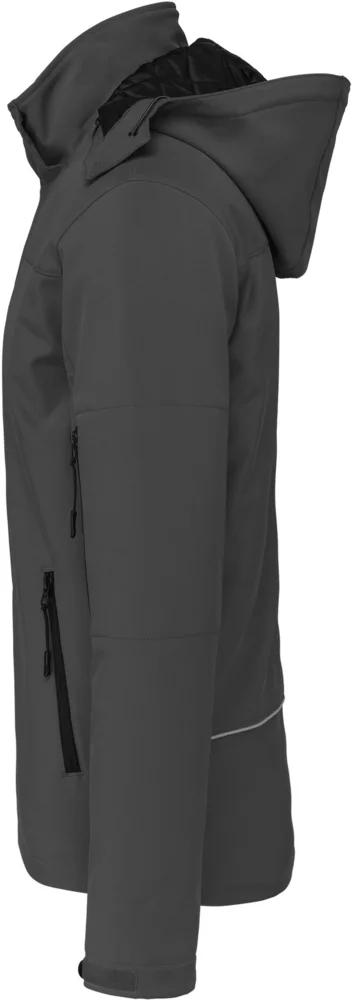 Herren 3-Lagen Kapuzen Softshell Parka
