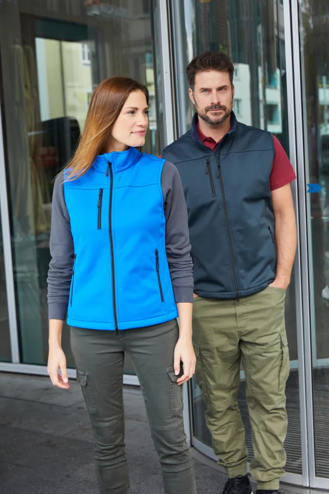 Herren 3-Lagen Softshell Gilet