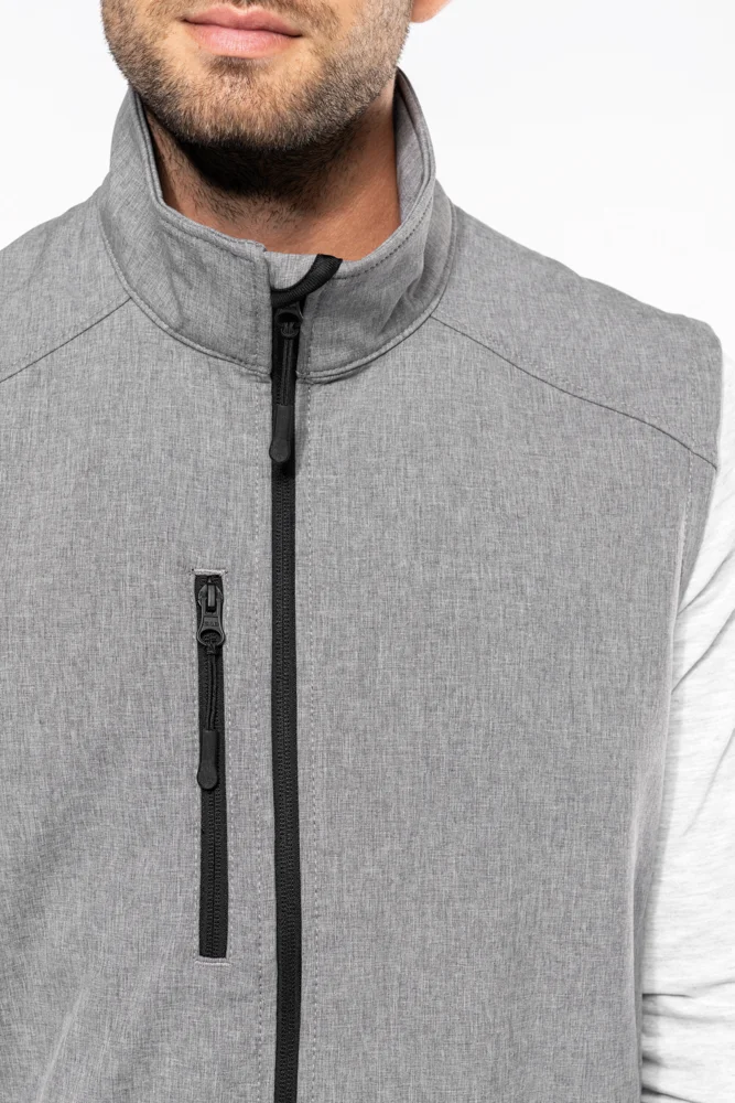 Men's 3-Layer Softshell Vest