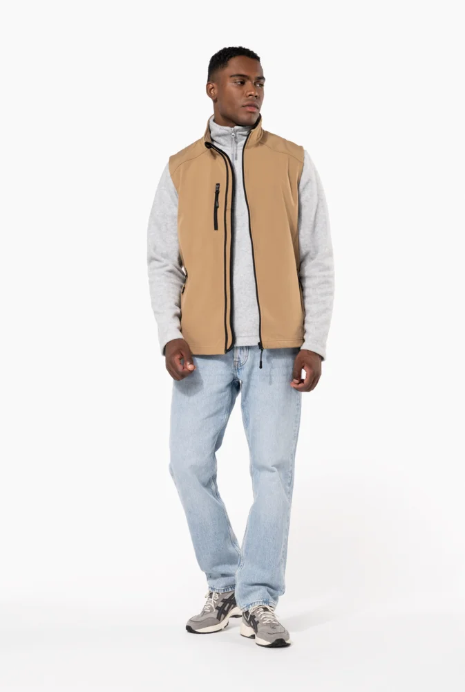 Men's 3-Layer Softshell Vest