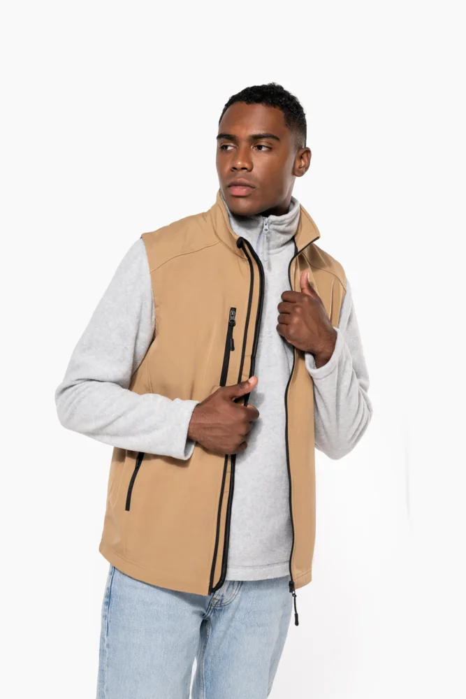 Men's 3-Layer Softshell Vest