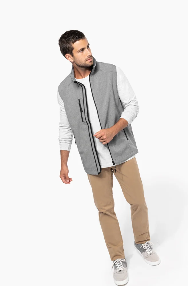 Men's 3-Layer Softshell Vest