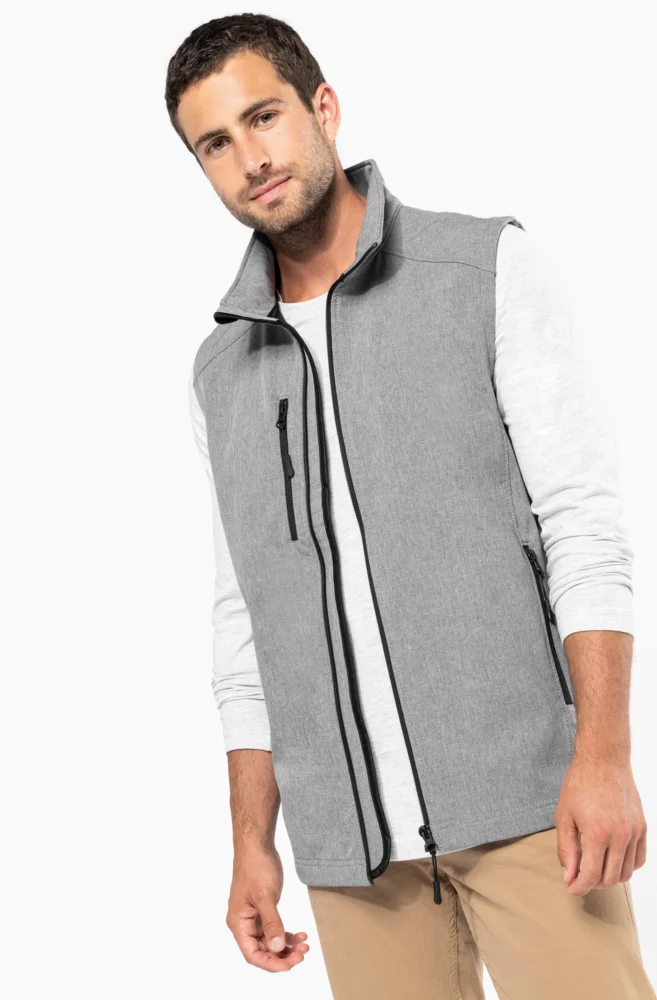 Men's 3-Layer Softshell Vest