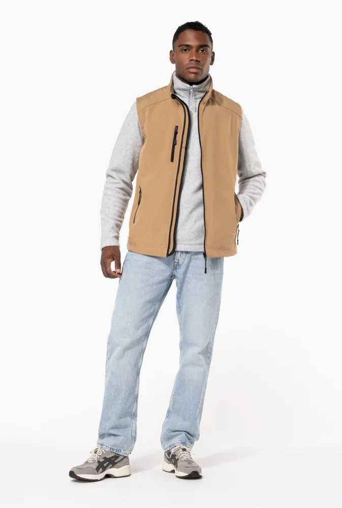 Men's 3-Layer Softshell Vest