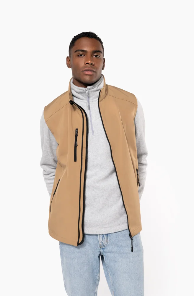 Men's 3-Layer Softshell Vest