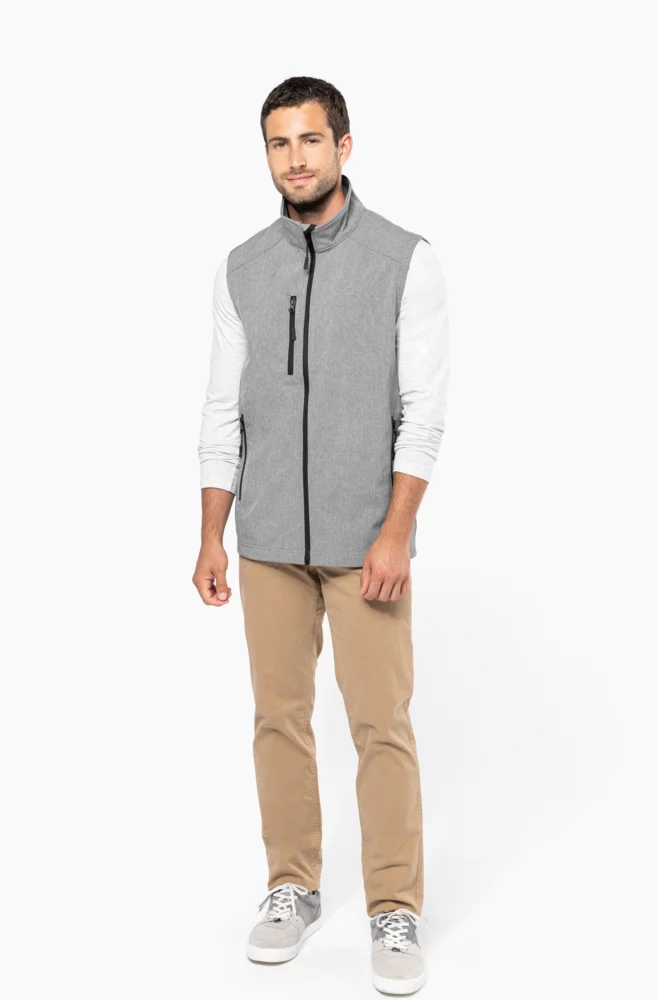 Men's 3-Layer Softshell Vest