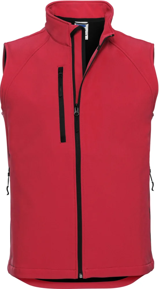 Herren 3-Lagen Softshell Gilet