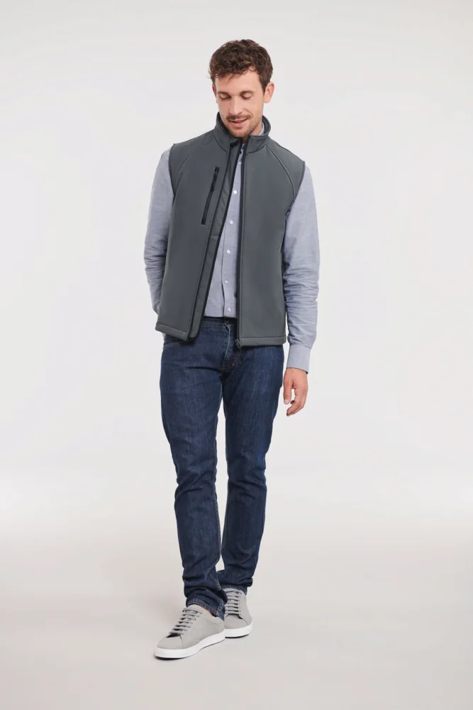 Herren 3-Lagen Softshell Gilet