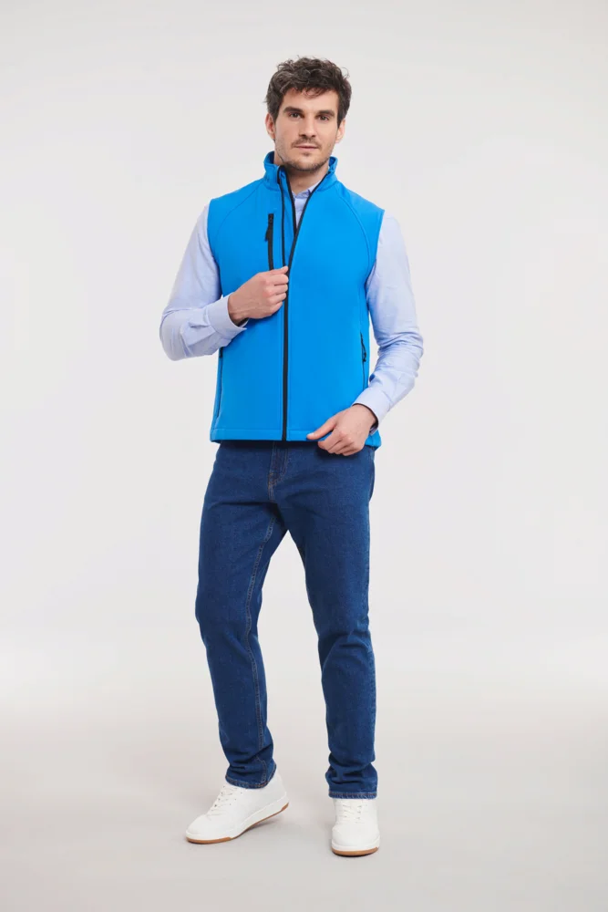 Herren 3-Lagen Softshell Gilet