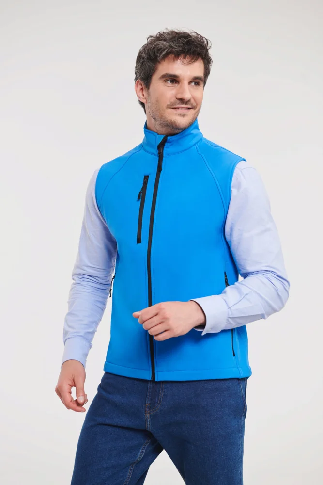 Herren 3-Lagen Softshell Gilet