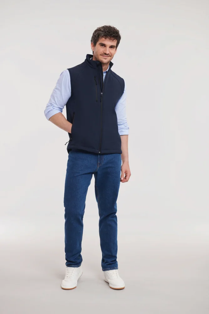 Herren 3-Lagen Softshell Gilet