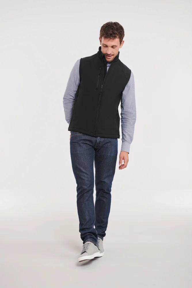 Herren 3-Lagen Softshell Gilet