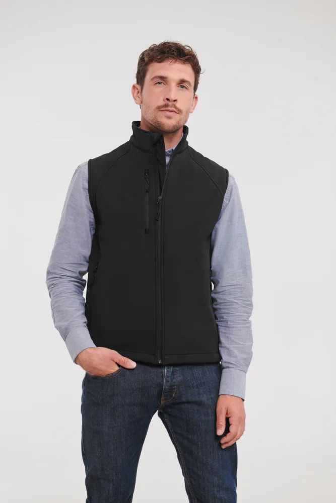 Herren 3-Lagen Softshell Gilet