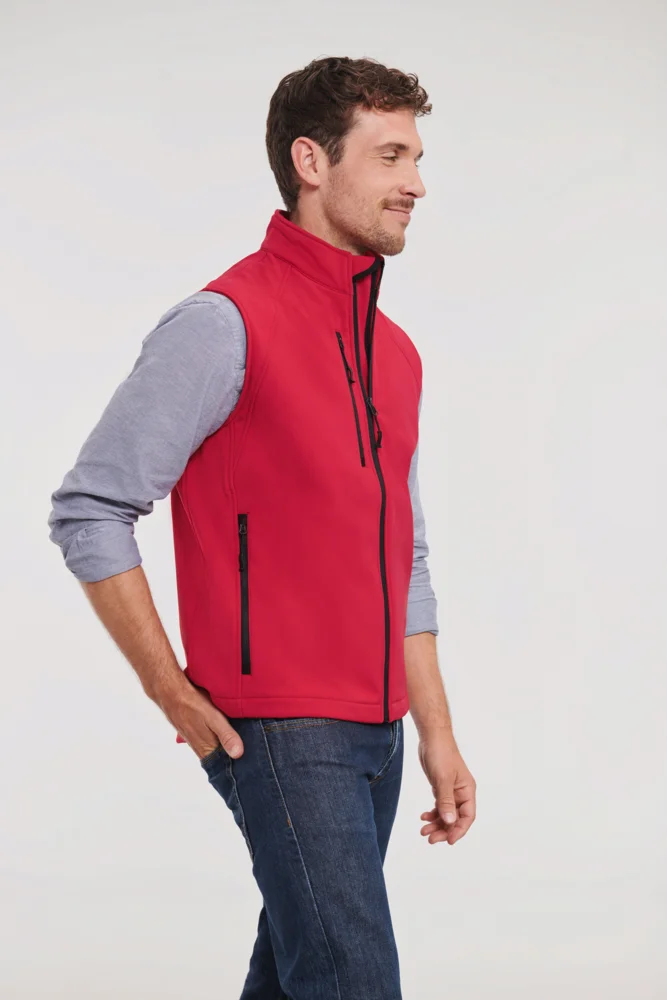 Herren 3-Lagen Softshell Gilet