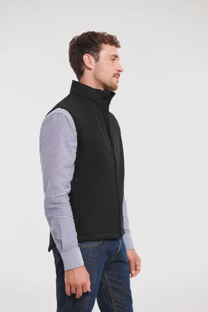 Herren 3-Lagen Softshell Gilet