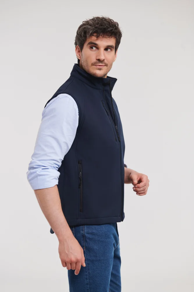 Herren 3-Lagen Softshell Gilet