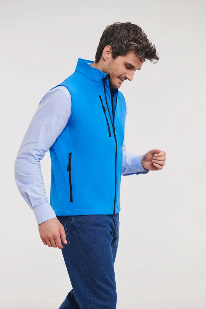 Herren 3-Lagen Softshell Gilet