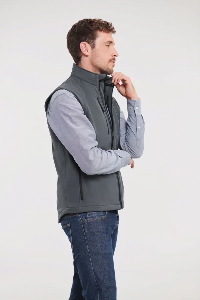 Herren 3-Lagen Softshell Gilet