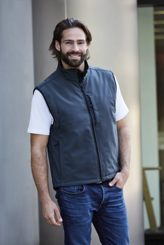 Men's 3-Layer Softshell Vest