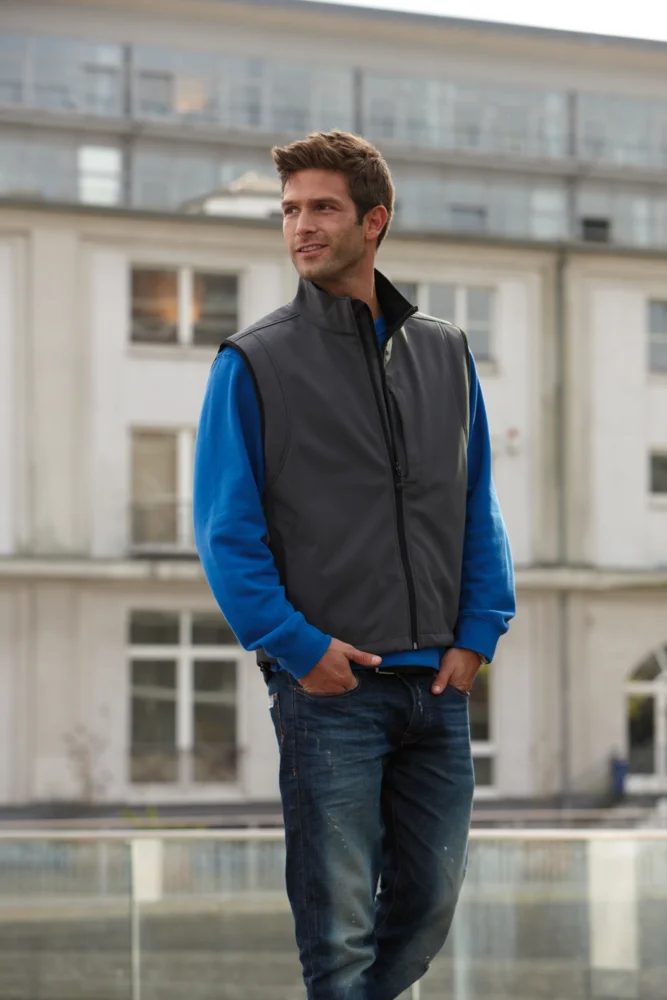 Men's 3-Layer Softshell Vest