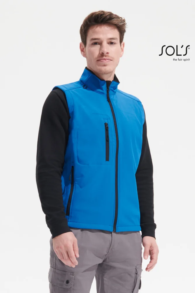 Men's 3-Layer Softshell Vest