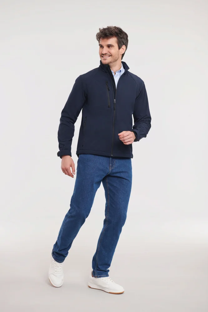 Herren 3-Lagen Softshell Jacke