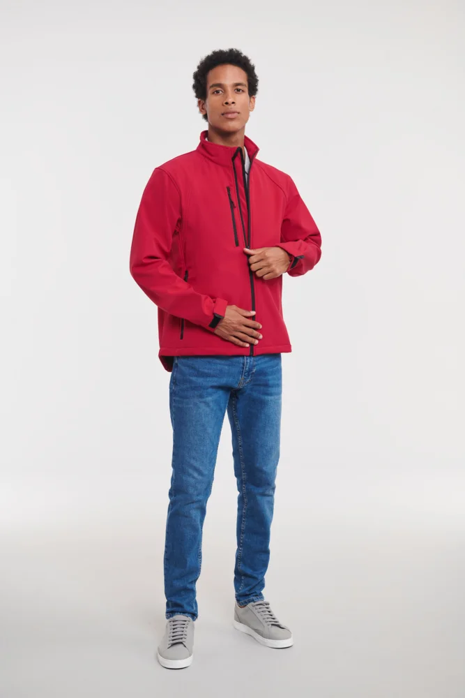 Herren 3-Lagen Softshell Jacke