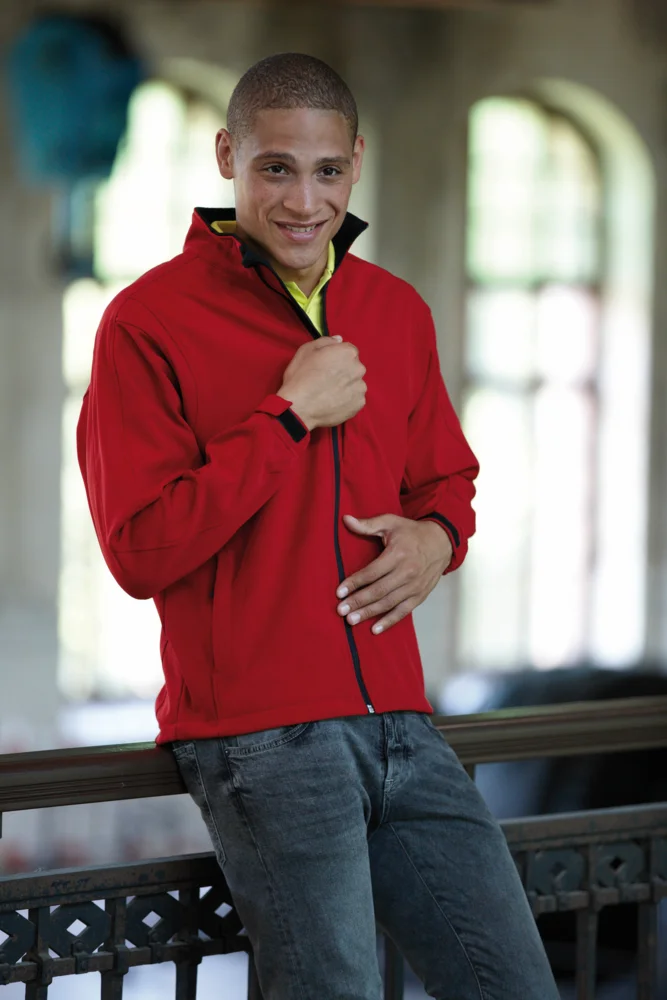 Herren 3-Lagen Softshell Jacke