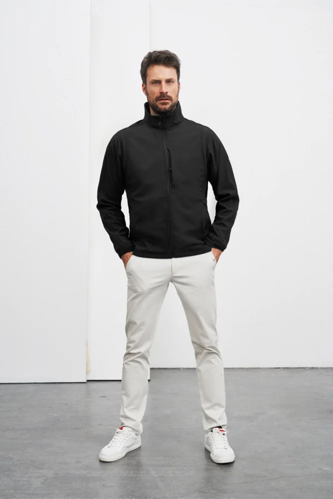 Herren 3-Lagen Softshell Jacke