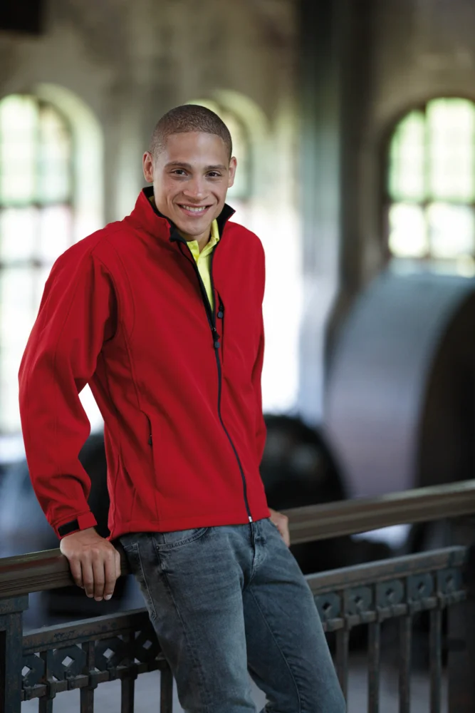 Herren 3-Lagen Softshell Jacke