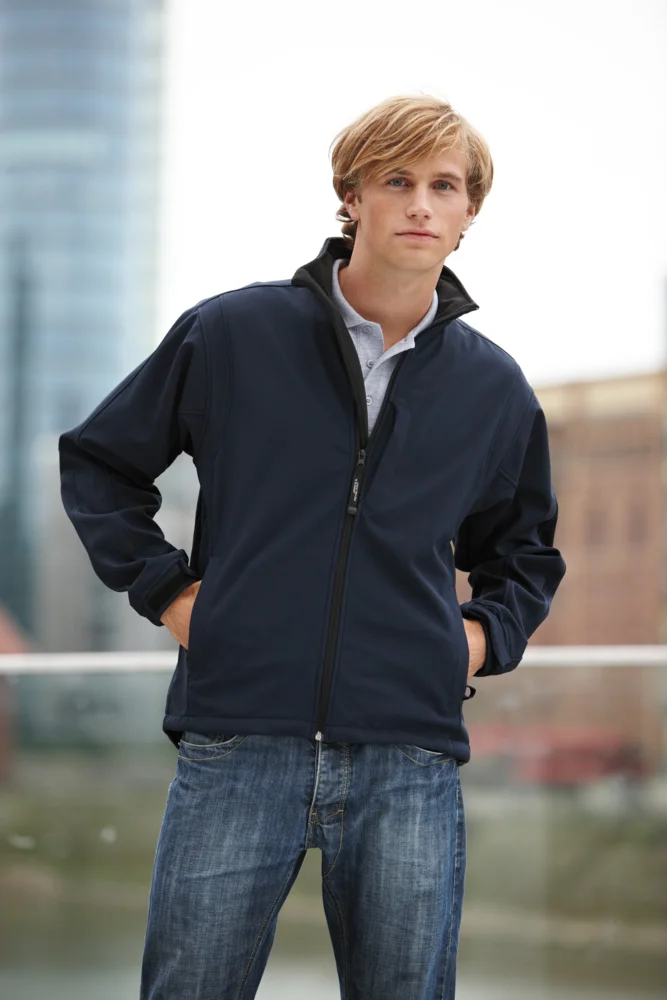 Herren 3-Lagen Softshell Jacke