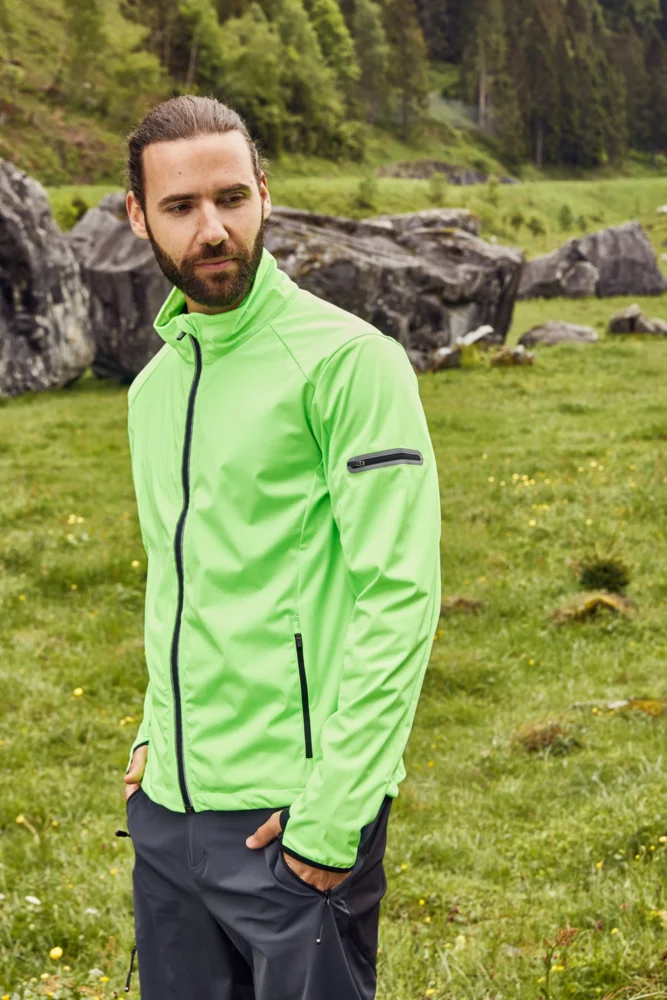 Men's 3-Layer Sport Softshell Jacket