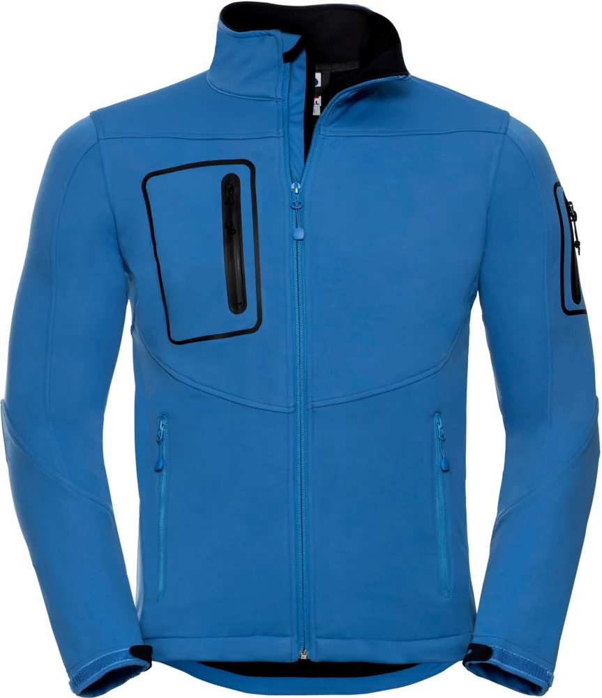 Herren 3-Lagen Sport Softshell Jacke