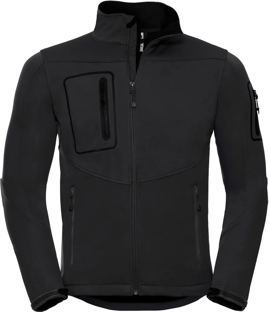 Herren 3-Lagen Sport Softshell Jacke