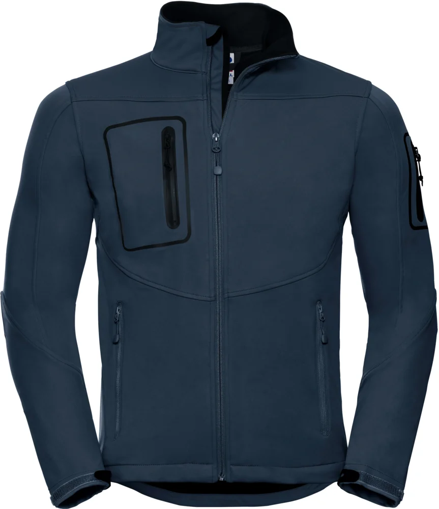 Herren 3-Lagen Sport Softshell Jacke