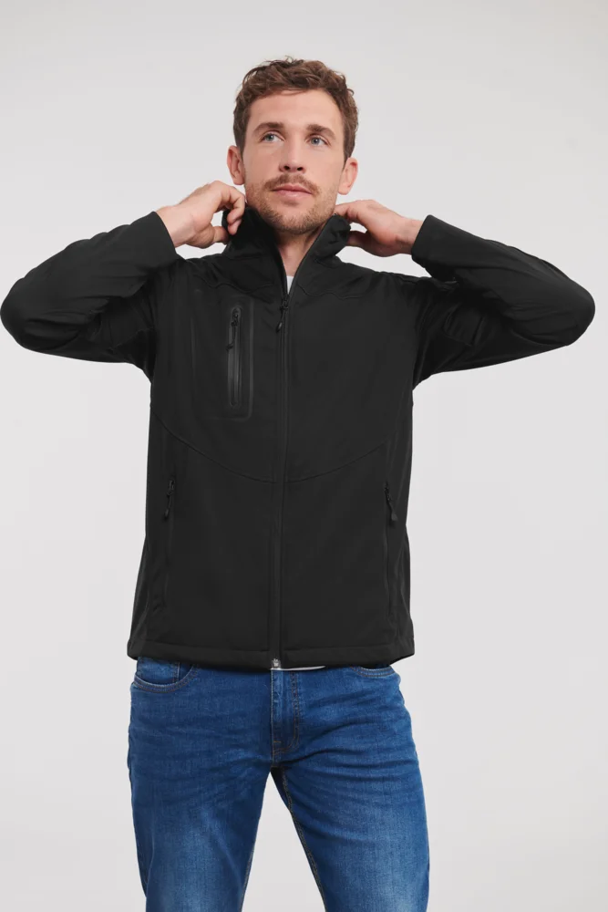 Herren 3-Lagen Sport Softshell Jacke