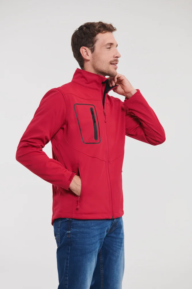 Herren 3-Lagen Sport Softshell Jacke