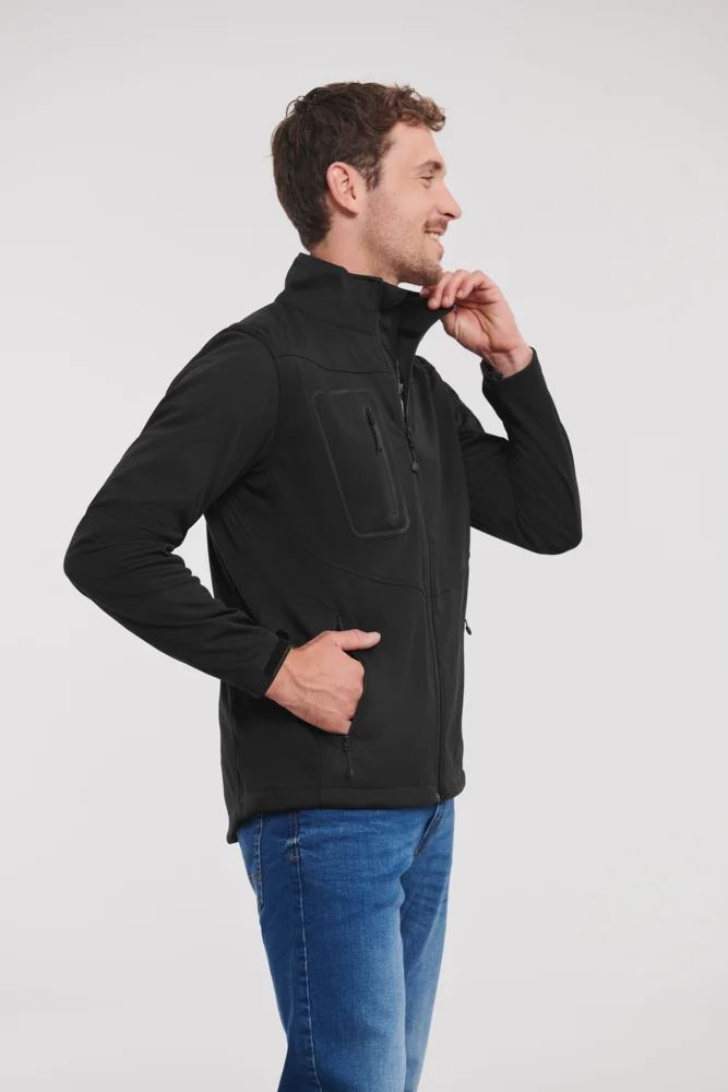 Herren 3-Lagen Sport Softshell Jacke