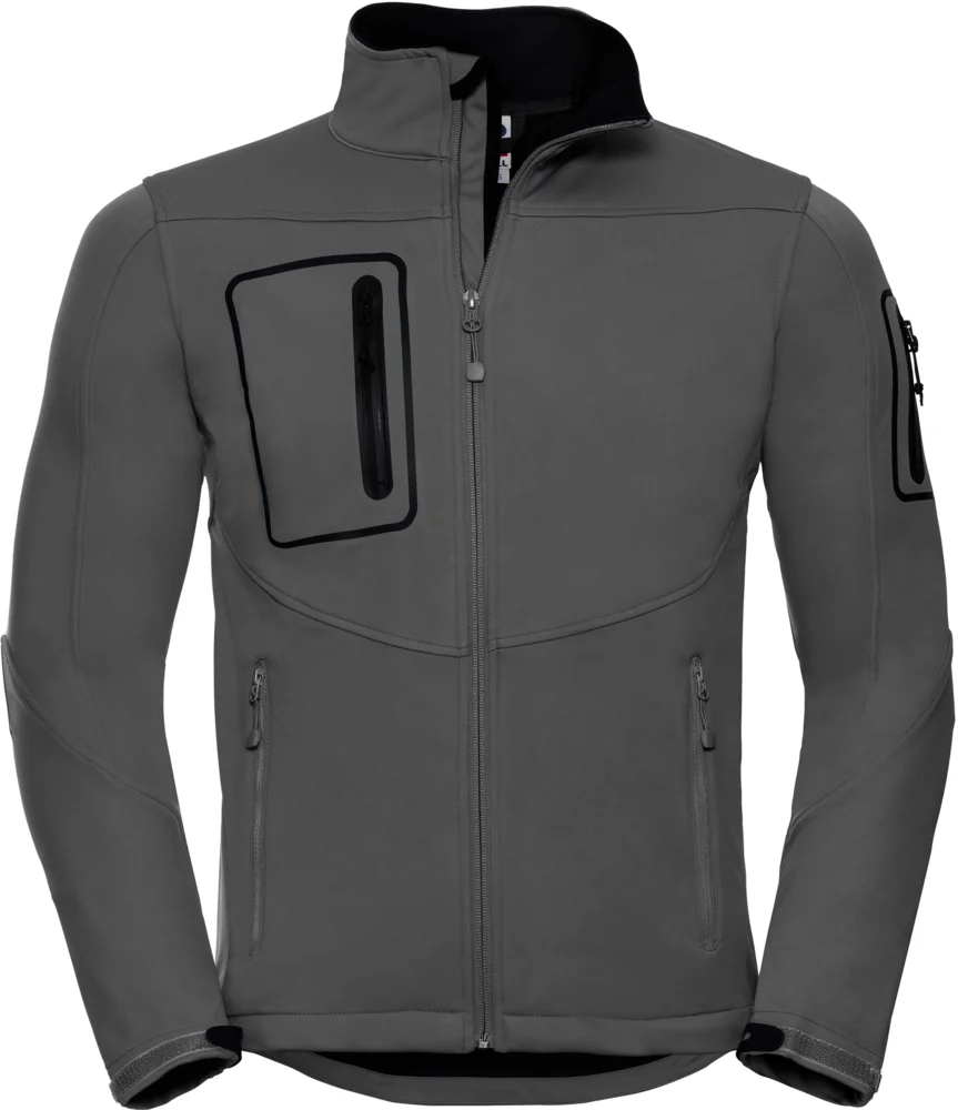 Herren 3-Lagen Sport Softshell Jacke