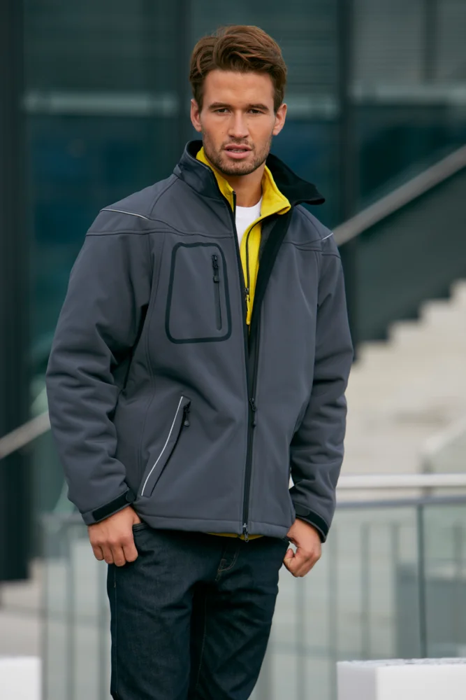 Men's 3-Layer Winter Softshell Jacket