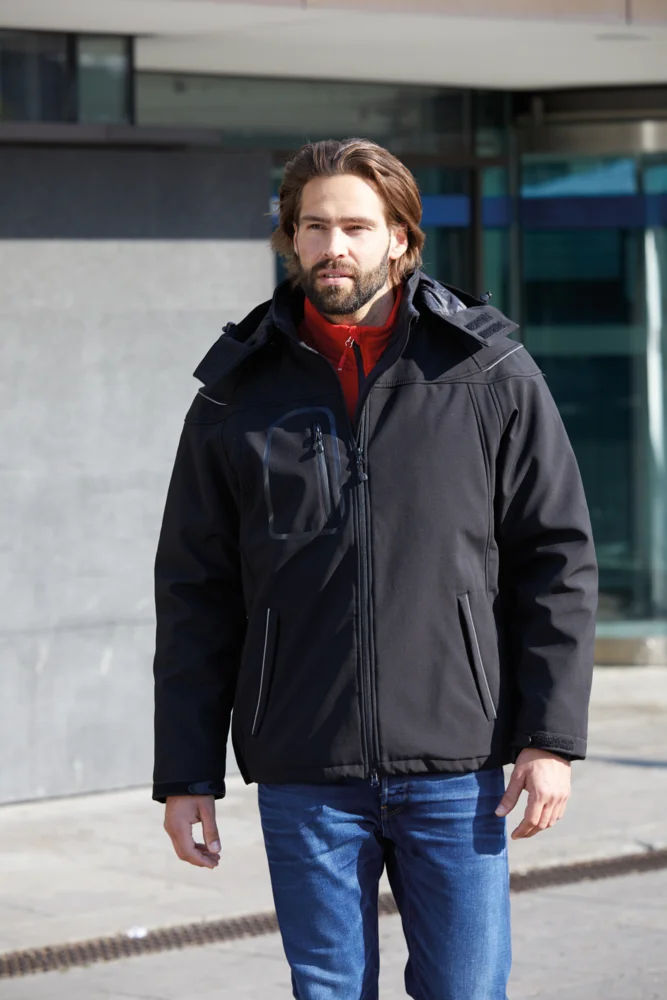 Men's 3-Layer Winter Softshell Jacket