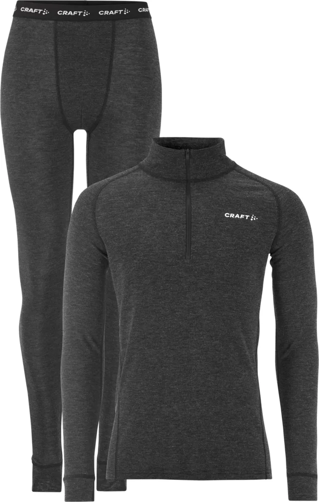 Herren Baselayer Set mit 1/4 Zip